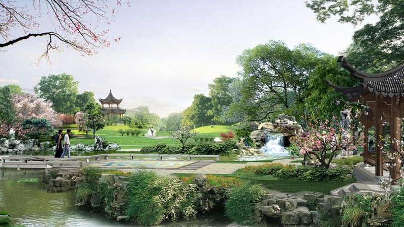 庭院假山鱼池喷泉，如何打造一方自然美景？**